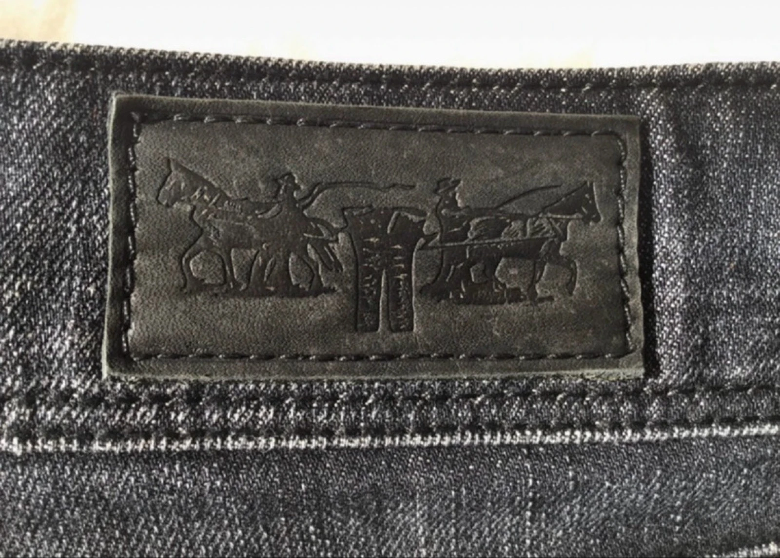 Levi’s 613 slim black washed W30 L34 – photo 6